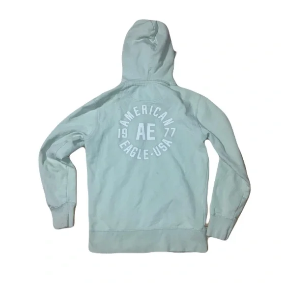 American Eagle Outfitters women’s Mint Green Hoodie - Picture 2 of 3